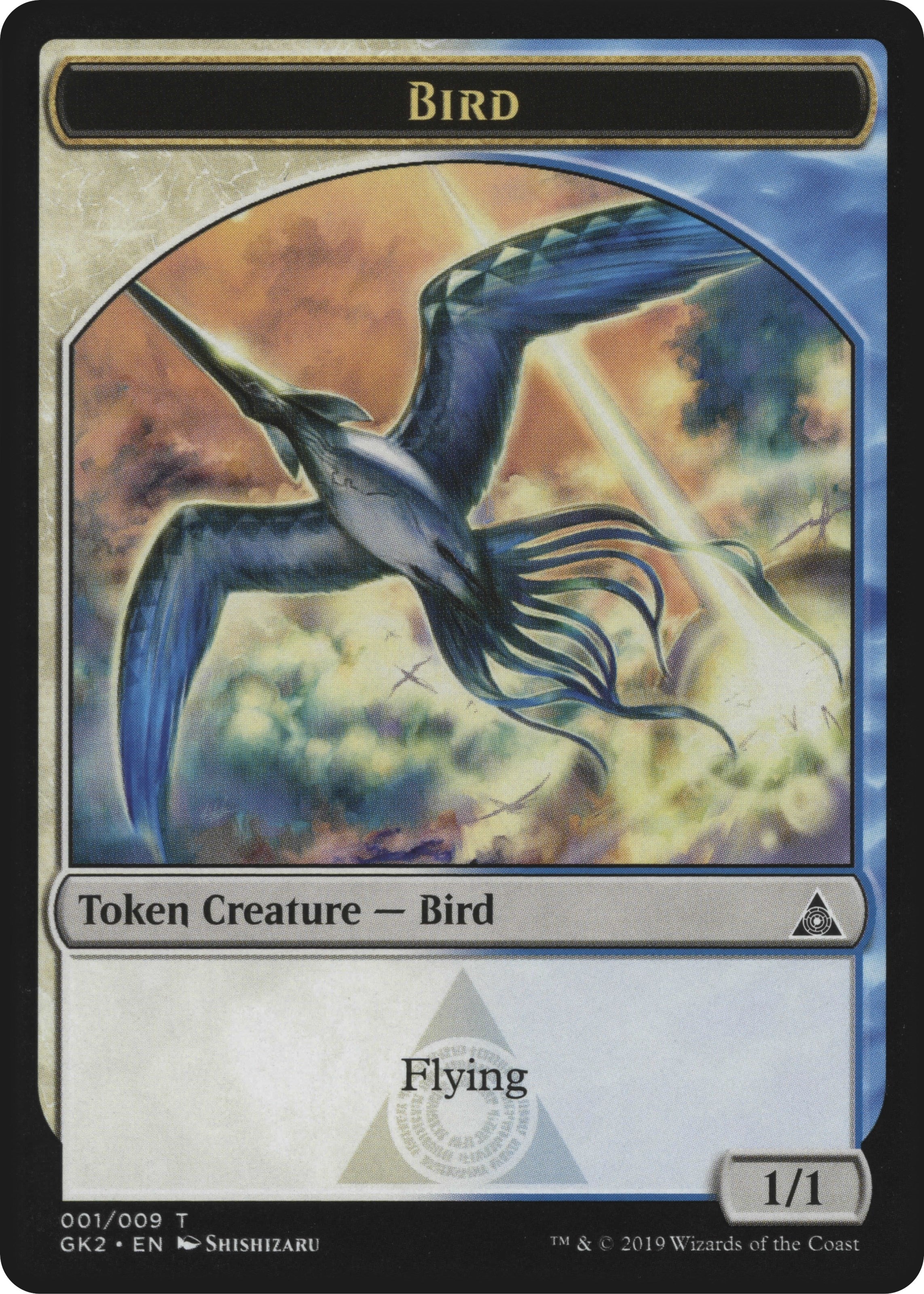 Image for Bird // Thopter Double-Sided Token (1 // 11) (Ravnica Allegiance: Guild Kits) - Magic: The Gathering