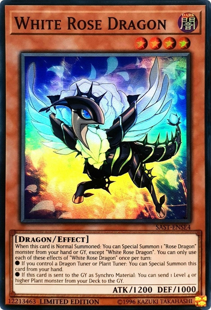 Image for White Rose Dragon (SAST-ENSE4) (SAST) - YuGiOh