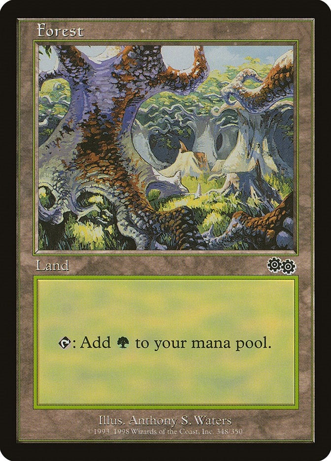 Image for Forest (348) (348) (Urza's Saga) - Magic: The Gathering