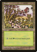 Image for Forest (Red Tree Leaves) (Mirage) - Magic: The Gathering