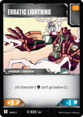 Image for Erratic Lightning (25) (Rise of the Combiners) - Transformers TCG