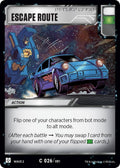 Image for Escape Route (26) (Rise of the Combiners) - Transformers TCG