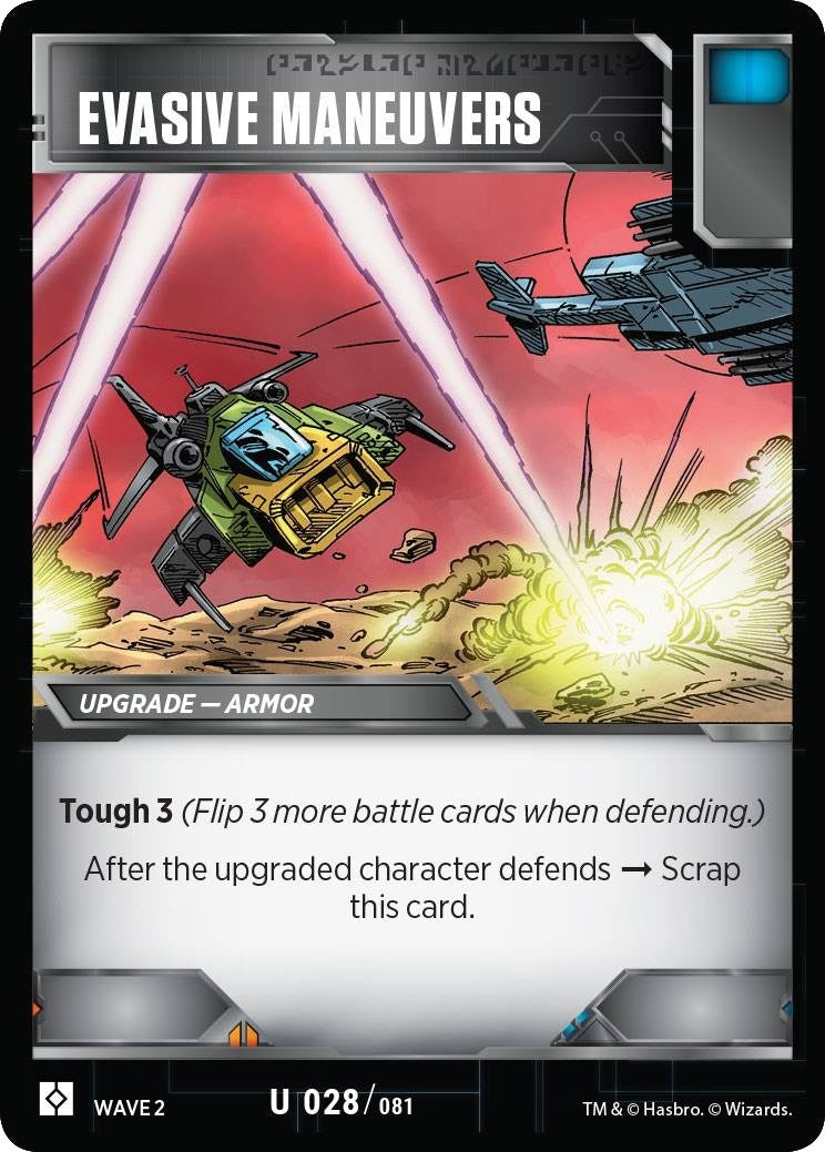 Image for Evasive Maneuvers (28) (Rise of the Combiners) - Transformers TCG