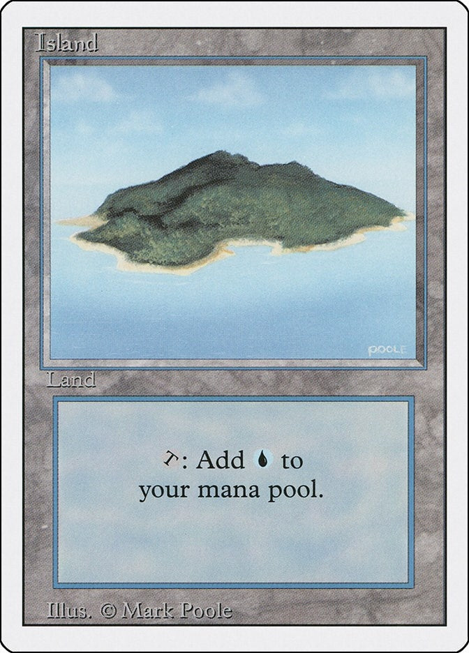 Image for Island (B) (288) (Revised Edition) - Magic: The Gathering