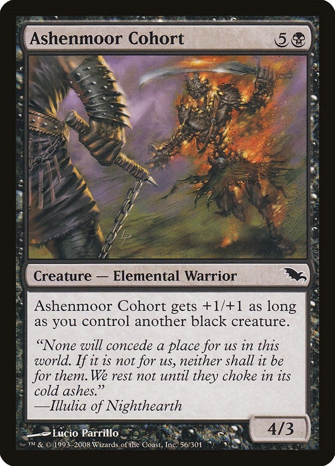 Image for Ashenmoor Cohort (56) (Shadowmoor) - Magic: The Gathering