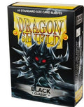 Image for Dragon Shield Classic Standard Sleeves - Black (60-Pack) - Card Sleeves