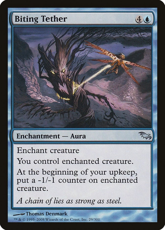 Image for Biting Tether (29) (Shadowmoor) - Magic: The Gathering