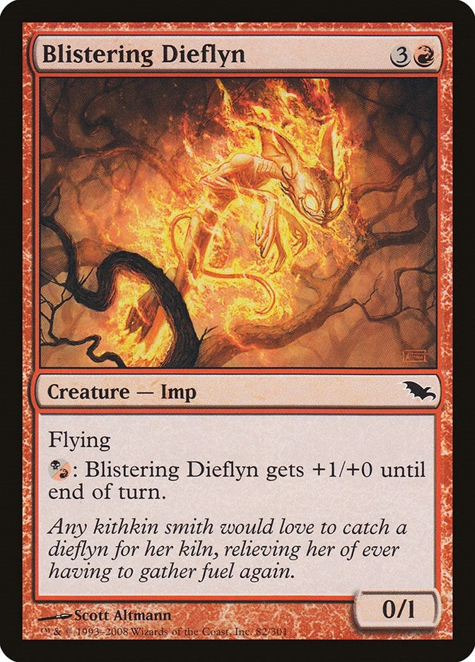 Image for Blistering Dieflyn (82) (Shadowmoor) - Magic: The Gathering