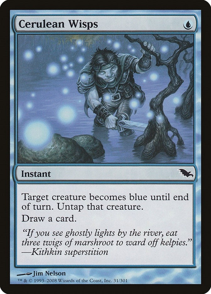 Image for Cerulean Wisps (31) (Shadowmoor) - Magic: The Gathering