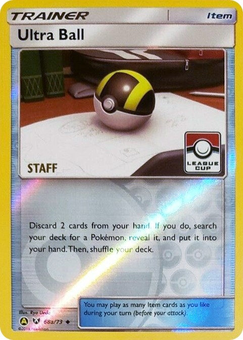 Image for Ultra Ball - 68a/73 (League Cup) [Staff] (068a/073) (PR) - Pokemon