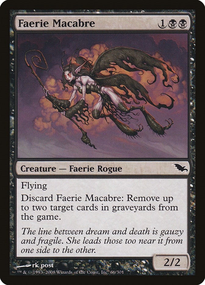 Image for Faerie Macabre (66) (Shadowmoor) - Magic: The Gathering