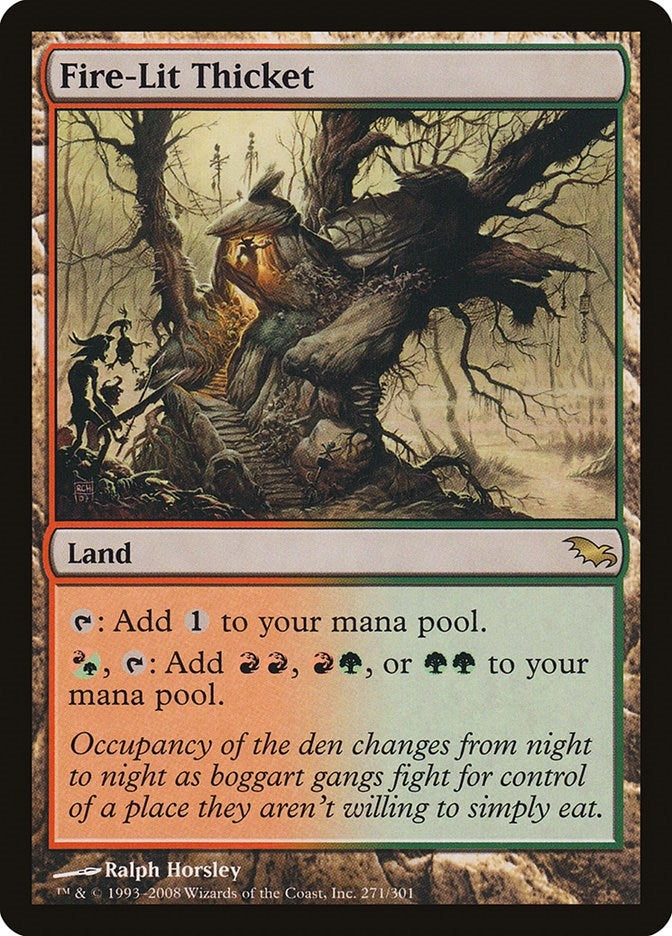Image for Fire-Lit Thicket (271) (Shadowmoor) - Magic: The Gathering