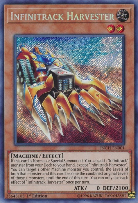 Image for Infinitrack Harvester (INCH-EN001) (INCH) - YuGiOh