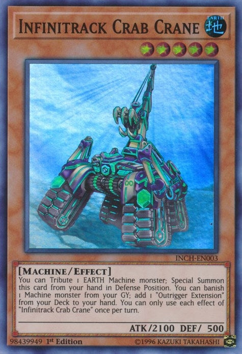 Image for Infinitrack Crab Crane (INCH-EN003) (INCH) - YuGiOh