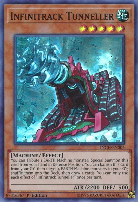 Image for Infinitrack Tunneller (INCH-EN006) (INCH) - YuGiOh