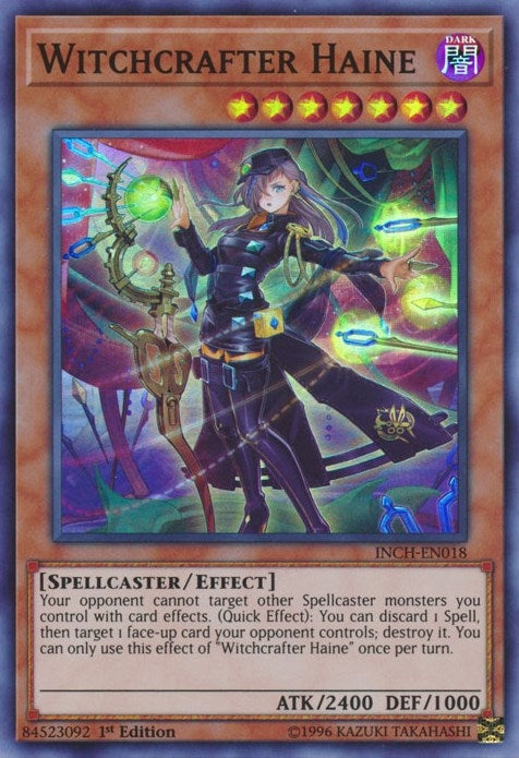 Image for Witchcrafter Haine (INCH-EN018) (INCH) - YuGiOh