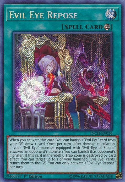 Image for Evil Eye Repose (INCH-EN036) (INCH) - YuGiOh