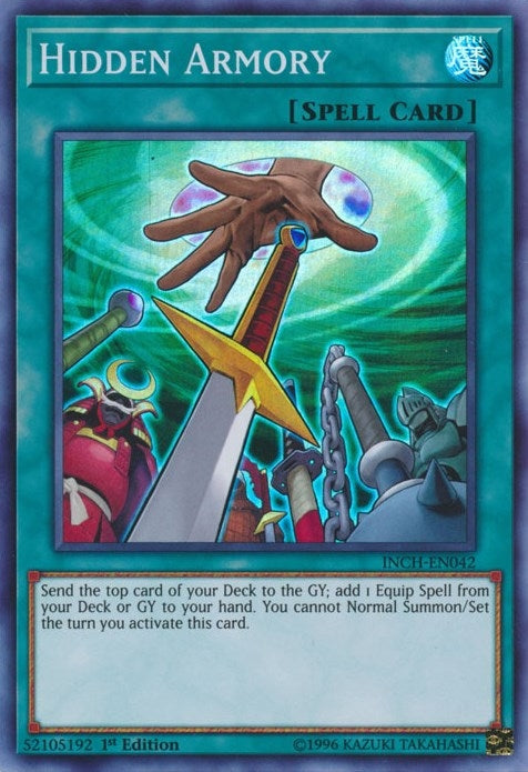 Image for Hidden Armory (INCH-EN042) (INCH) - YuGiOh
