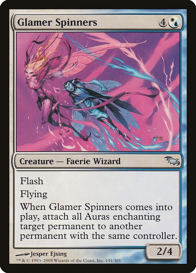 Image for Glamer Spinners (141) (Shadowmoor) - Magic: The Gathering