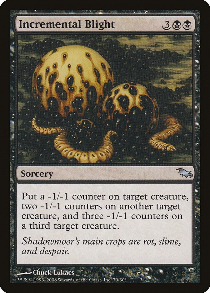 Image for Incremental Blight (70) (Shadowmoor) - Magic: The Gathering