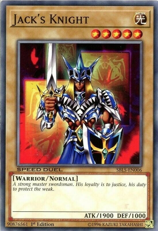 Image for Jack's Knight (SBLS-EN006) (SBLS) - YuGiOh