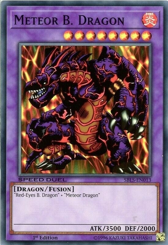 Image for Meteor B. Dragon (SBLS-EN013) (SBLS) - YuGiOh
