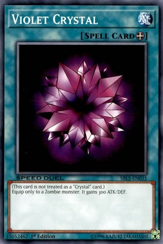 Image for Violet Crystal (SBLS-EN035) (SBLS) - YuGiOh