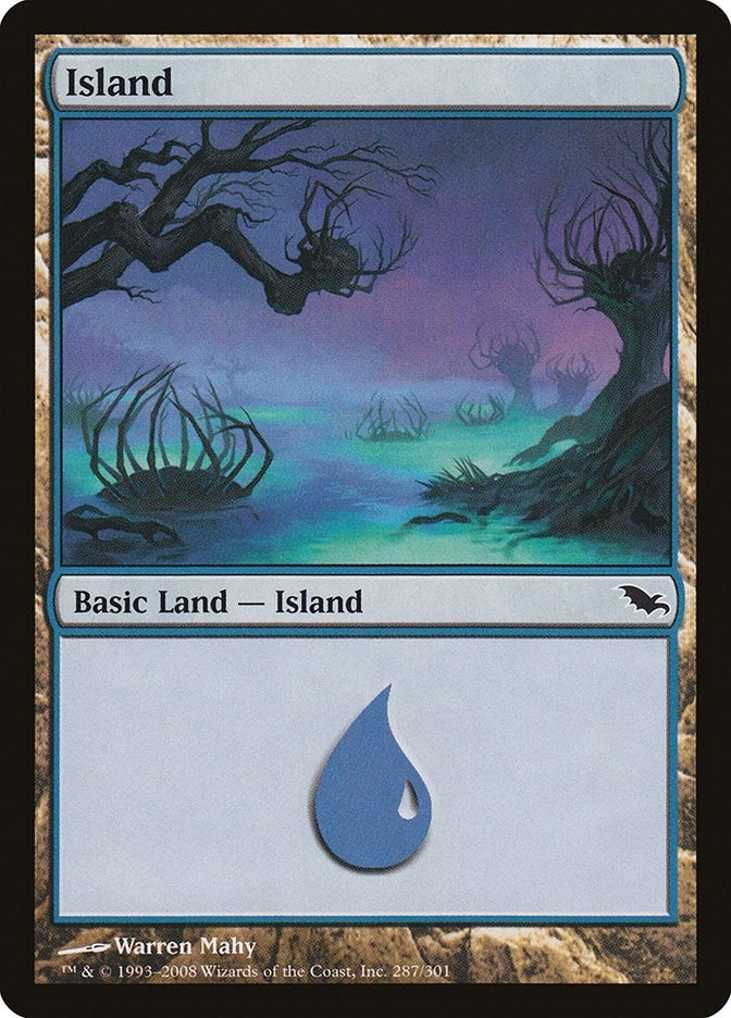 Image for Island (287) (287) (Shadowmoor) - Magic: The Gathering