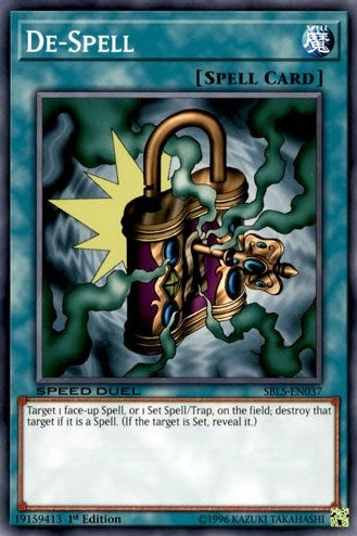 Image for De-Spell (SBLS-EN037) (SBLS) - YuGiOh