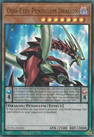 Image for Odd-Eyes Pendulum Dragon (DUPO-EN105) (DUPO) - YuGiOh