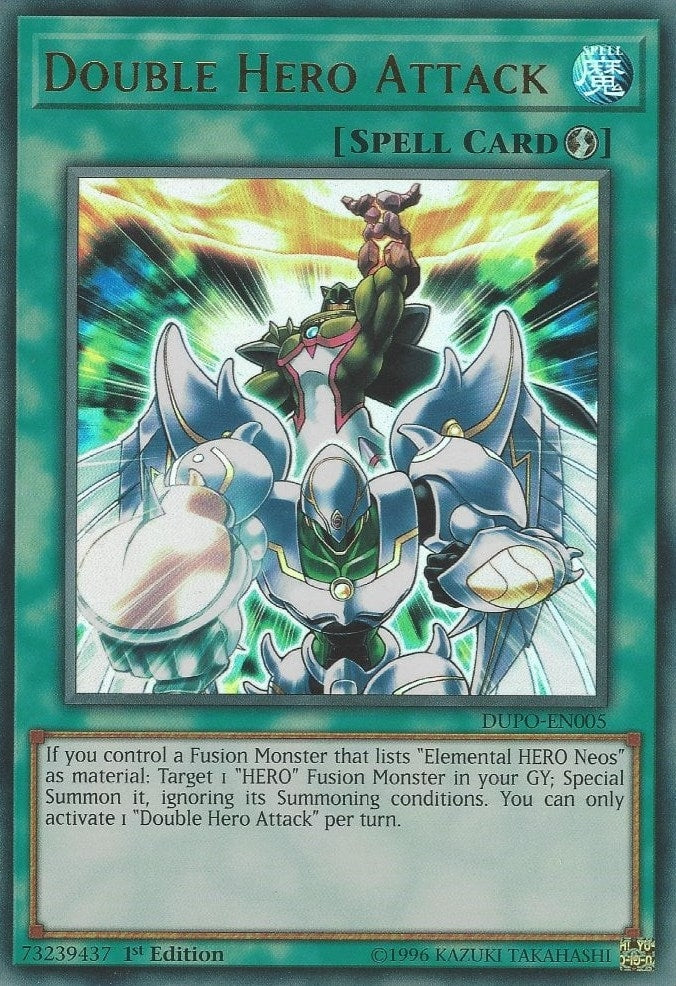 Image for Double Hero Attack (DUPO-EN005) (DUPO) - YuGiOh