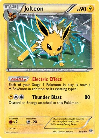 Image for Jolteon - 26/98 (Cosmos Holo) (026/098) (MCAP) - Pokemon