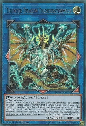Image for Thunder Dragon Thunderstormech (DUPO-EN030) (DUPO) - YuGiOh