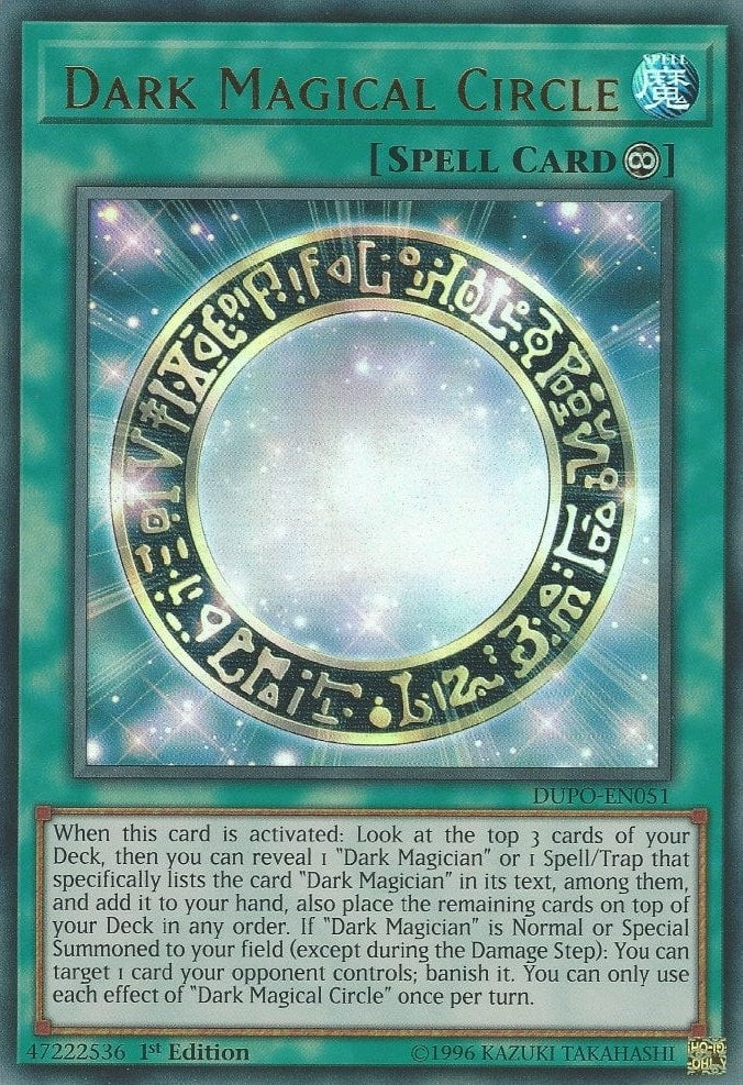 Image for Dark Magical Circle (DUPO-EN051) (DUPO) - YuGiOh