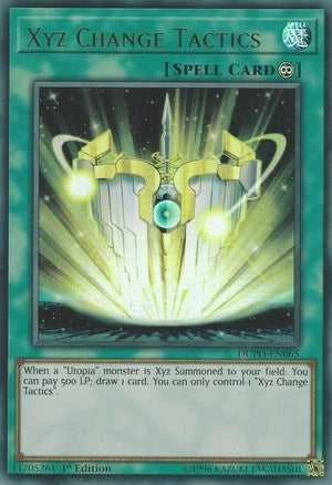 Image for Xyz Change Tactics (DUPO-EN065) (DUPO) - YuGiOh