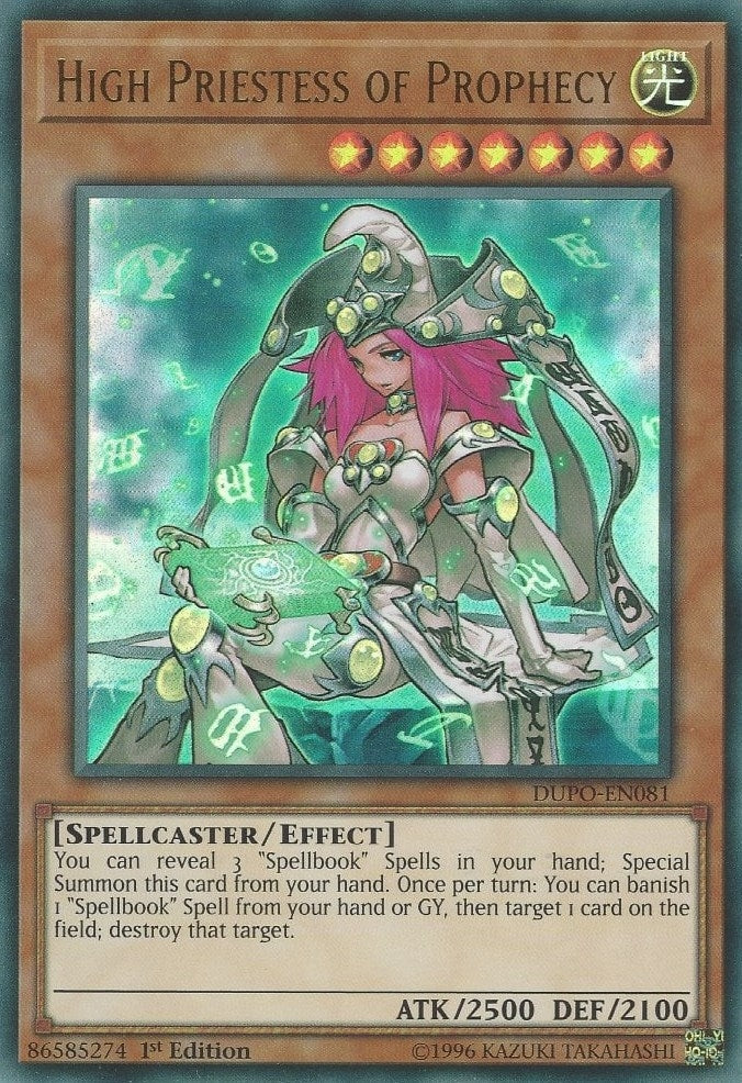 Image for High Priestess of Prophecy (DUPO-EN081) (DUPO) - YuGiOh