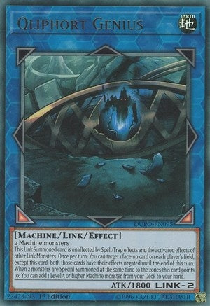 Image for Qliphort Genius (DUPO-EN095) (DUPO) - YuGiOh