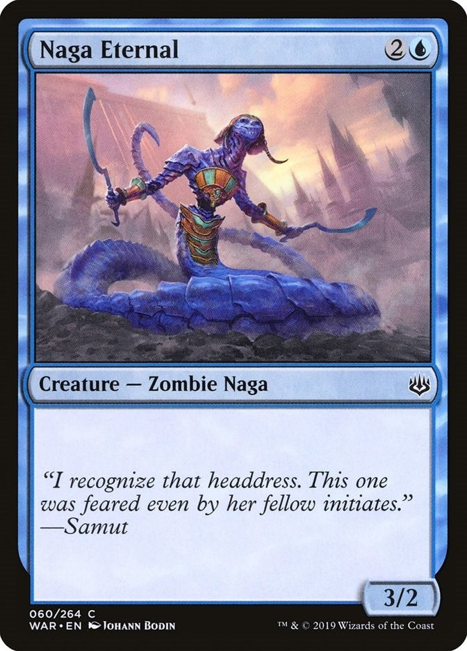 Image for Naga Eternal (60) (War of the Spark) - Magic: The Gathering