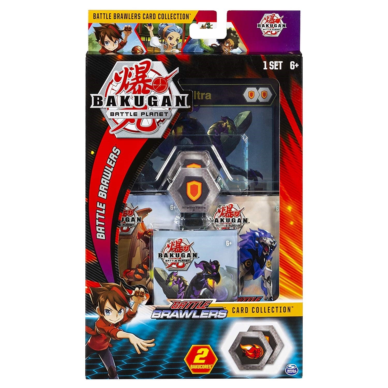 Image for Bakugan Deluxe Battle Brawlers Card Collection with Jumbo Foil Nilious Ultra Card - Bakugan TCG