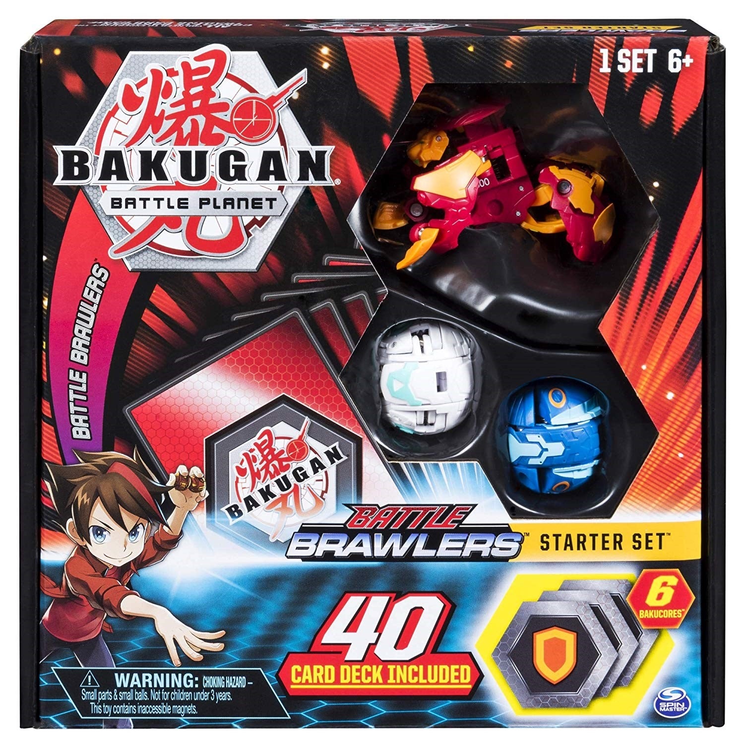 Image for Bakugan Battle Brawlers Starter Set - Pyrus Hydorous - Bakugan TCG