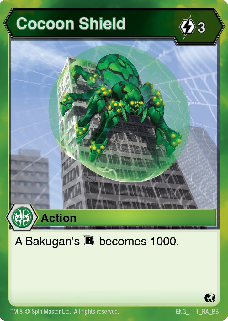 Image for Cocoon Shield (111) (Battle Brawlers) - Bakugan TCG