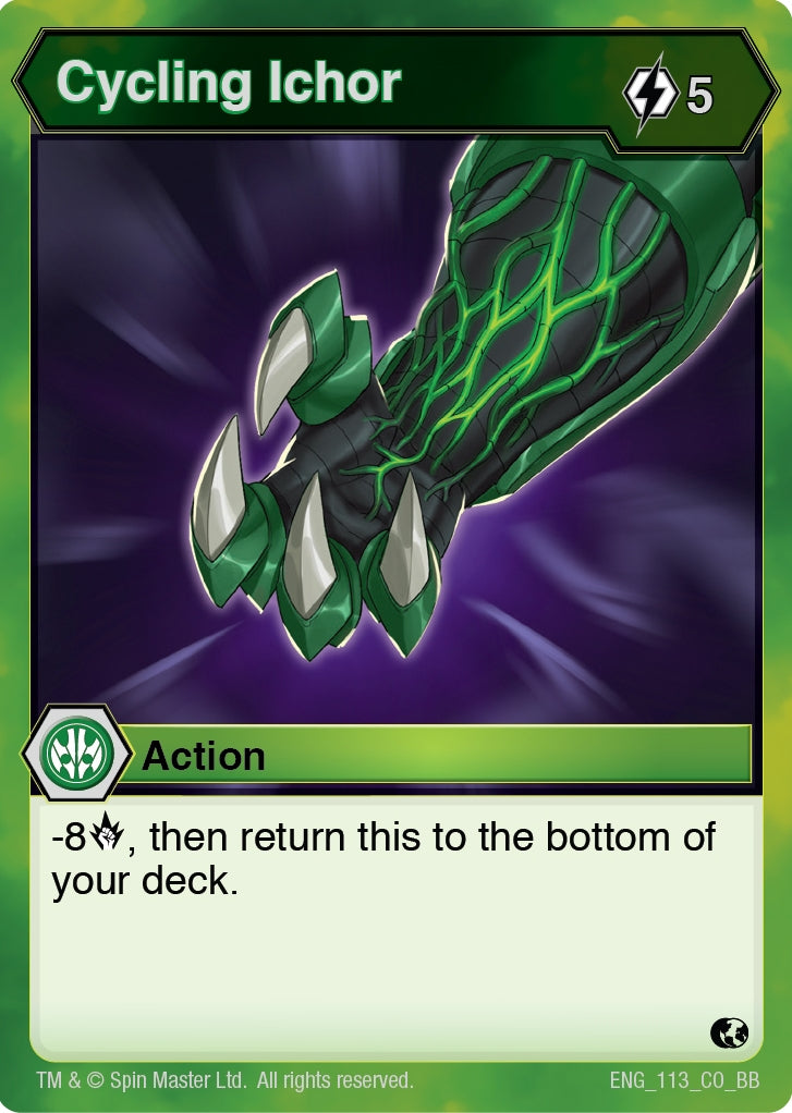 Image for Cycling Ichor (113) (Battle Brawlers) - Bakugan TCG