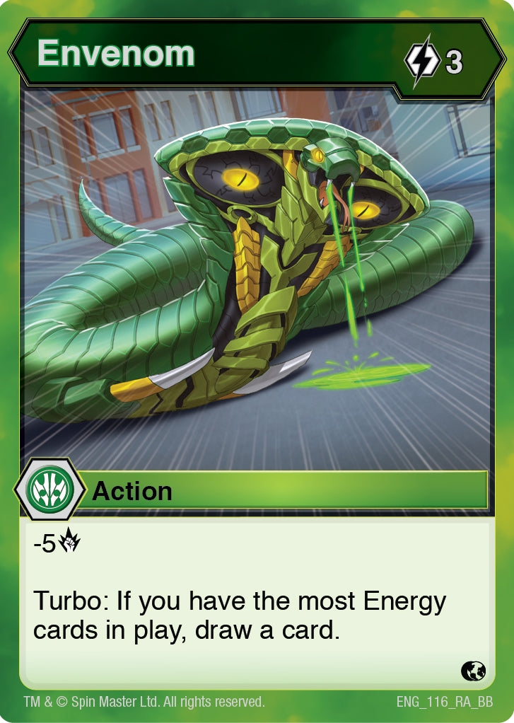Image for Envenom (116) (Battle Brawlers) - Bakugan TCG