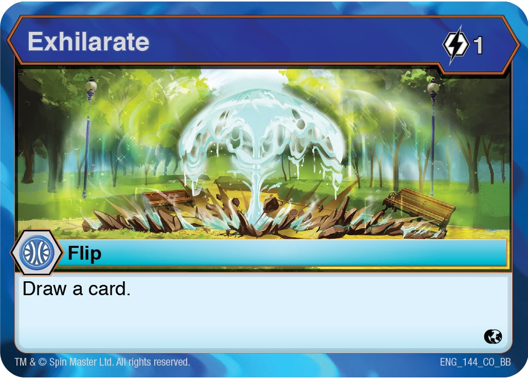 Image for Exhilarate (144) (Battle Brawlers) - Bakugan TCG