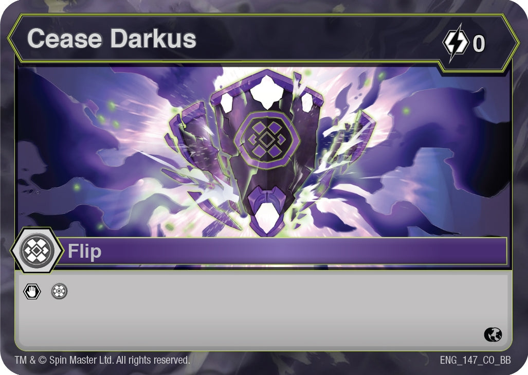 Image for Cease Darkus (147) (Battle Brawlers) - Bakugan TCG