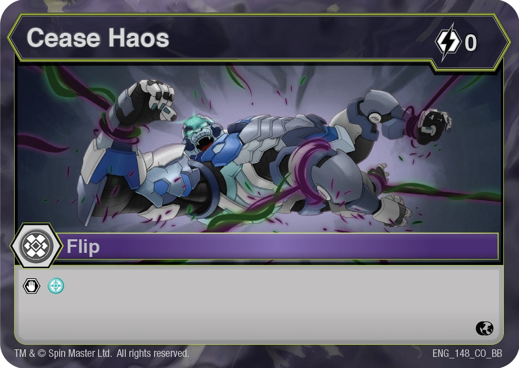 Image for Cease Haos (148) (Battle Brawlers) - Bakugan TCG