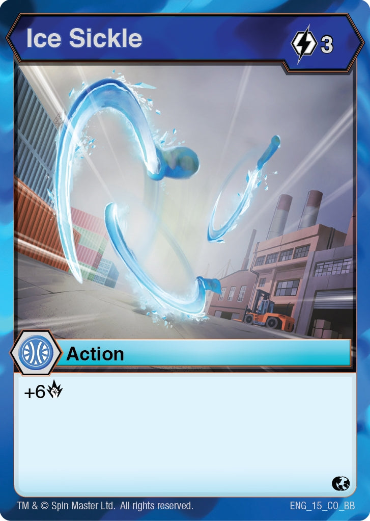 Image for Ice Sickle (15) (Battle Brawlers) - Bakugan TCG