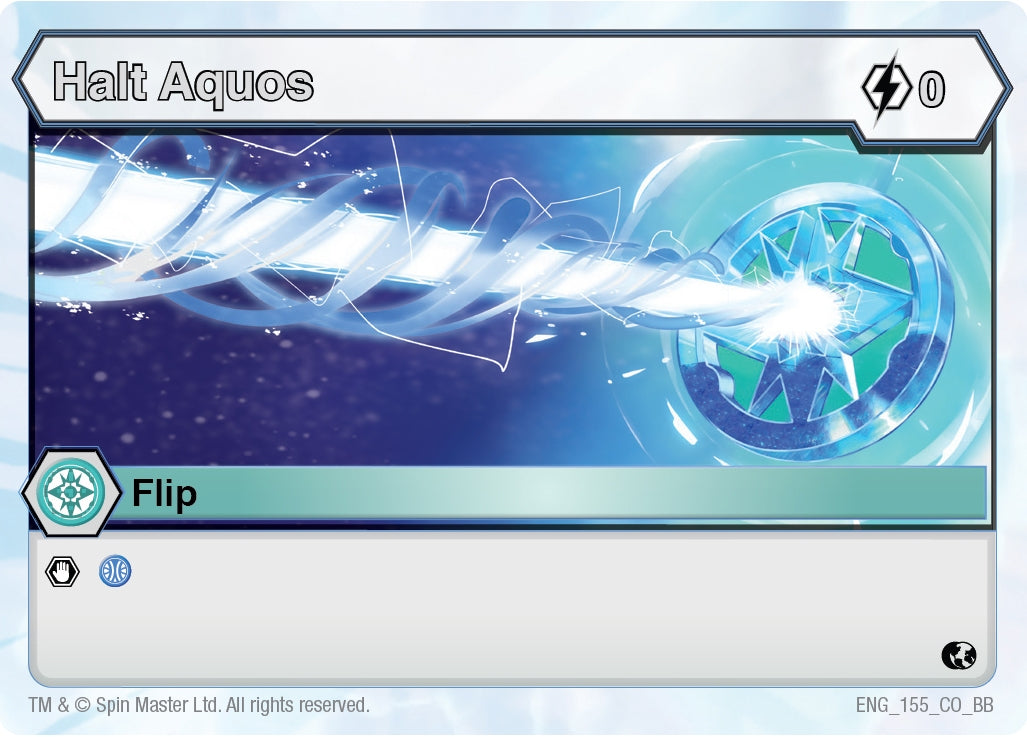 Image for Halt Aquos (155) (Battle Brawlers) - Bakugan TCG