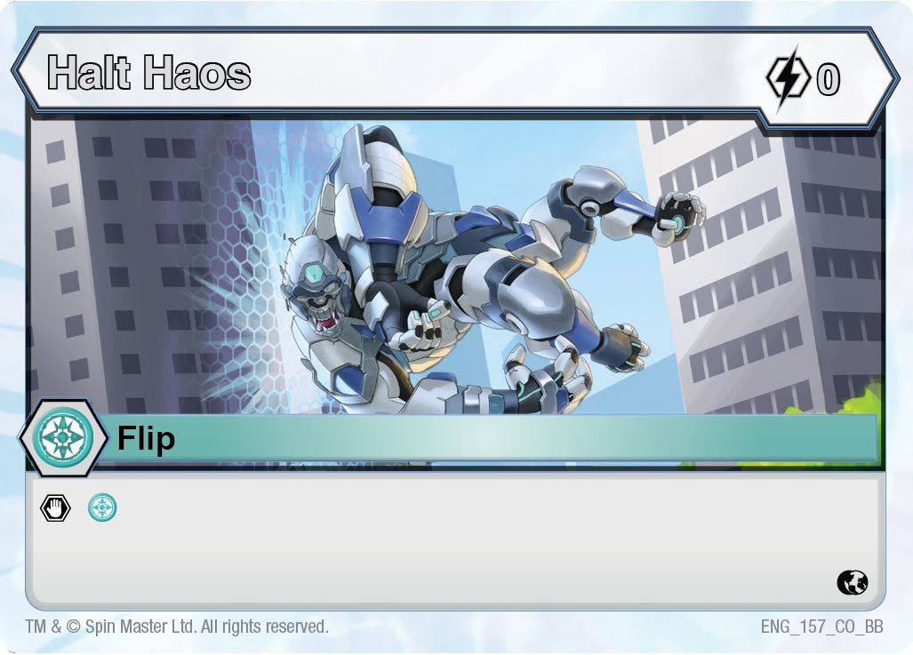 Image for Halt Haos (157) (Battle Brawlers) - Bakugan TCG