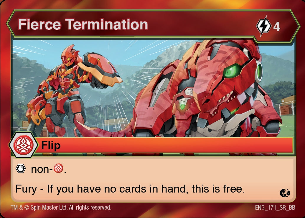 Image for Fierce Termination (171) (Battle Brawlers) - Bakugan TCG